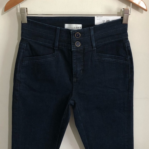 🆕LOFT | Ankle Zip Slim Skinny👖Jeans - Picture 5 of 9